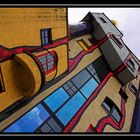 Hundertwasser-Haus mit Regenturm