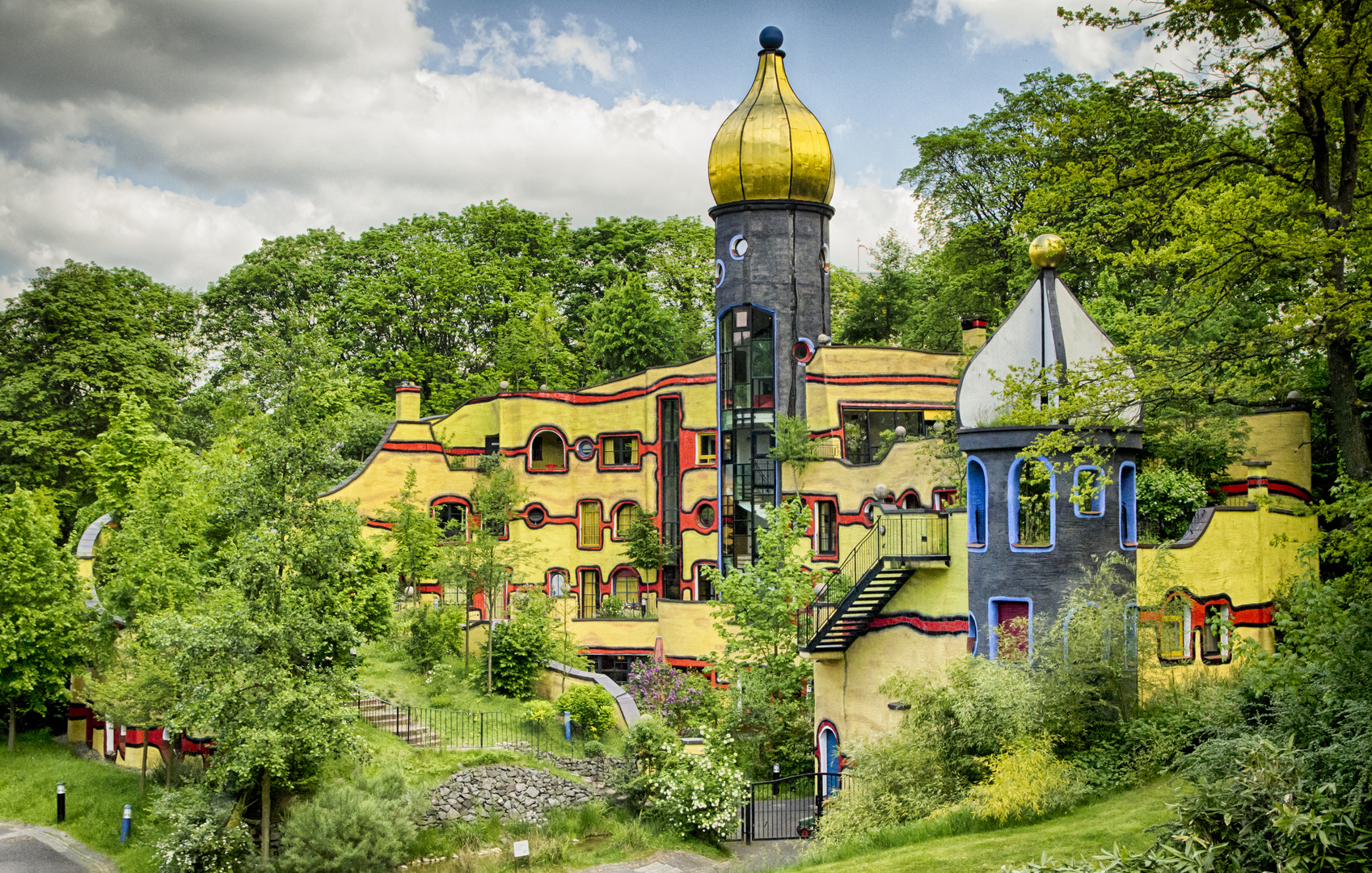 Hundertwasser im Grugapark Essen