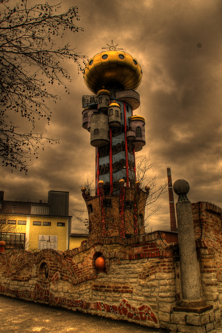 Hundertwasser in Abensberg (HDR)