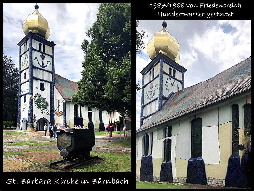 Hundertwasser Kirche in Bärnbach 