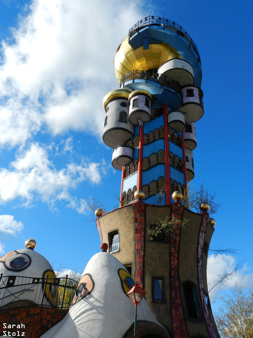 Hundertwasser ( Künstler) Turm / Abendsberg Bayern