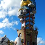 Hundertwasser ( Künstler) Turm / Abendsberg Bayern