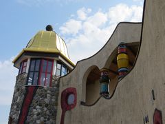 Hundertwasser Markthalle Altenrhein / ein Detail