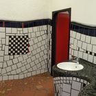 Hundertwasser- Toilette im Bahnhof Uelzen