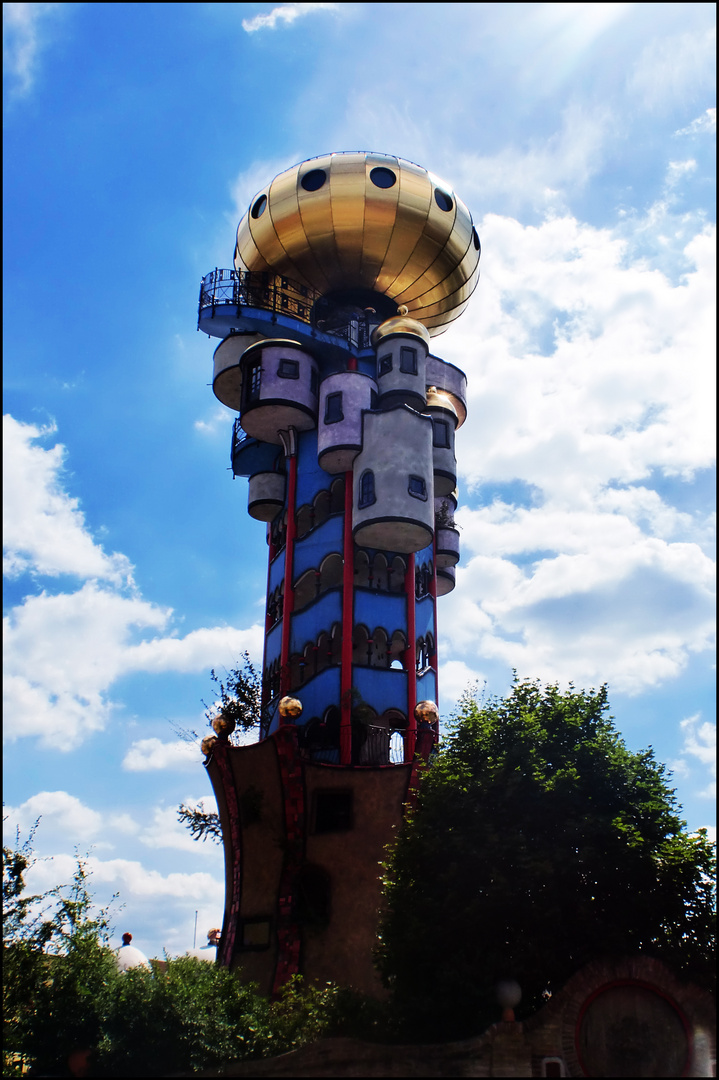 Hundertwasser-Turm in Abensberg