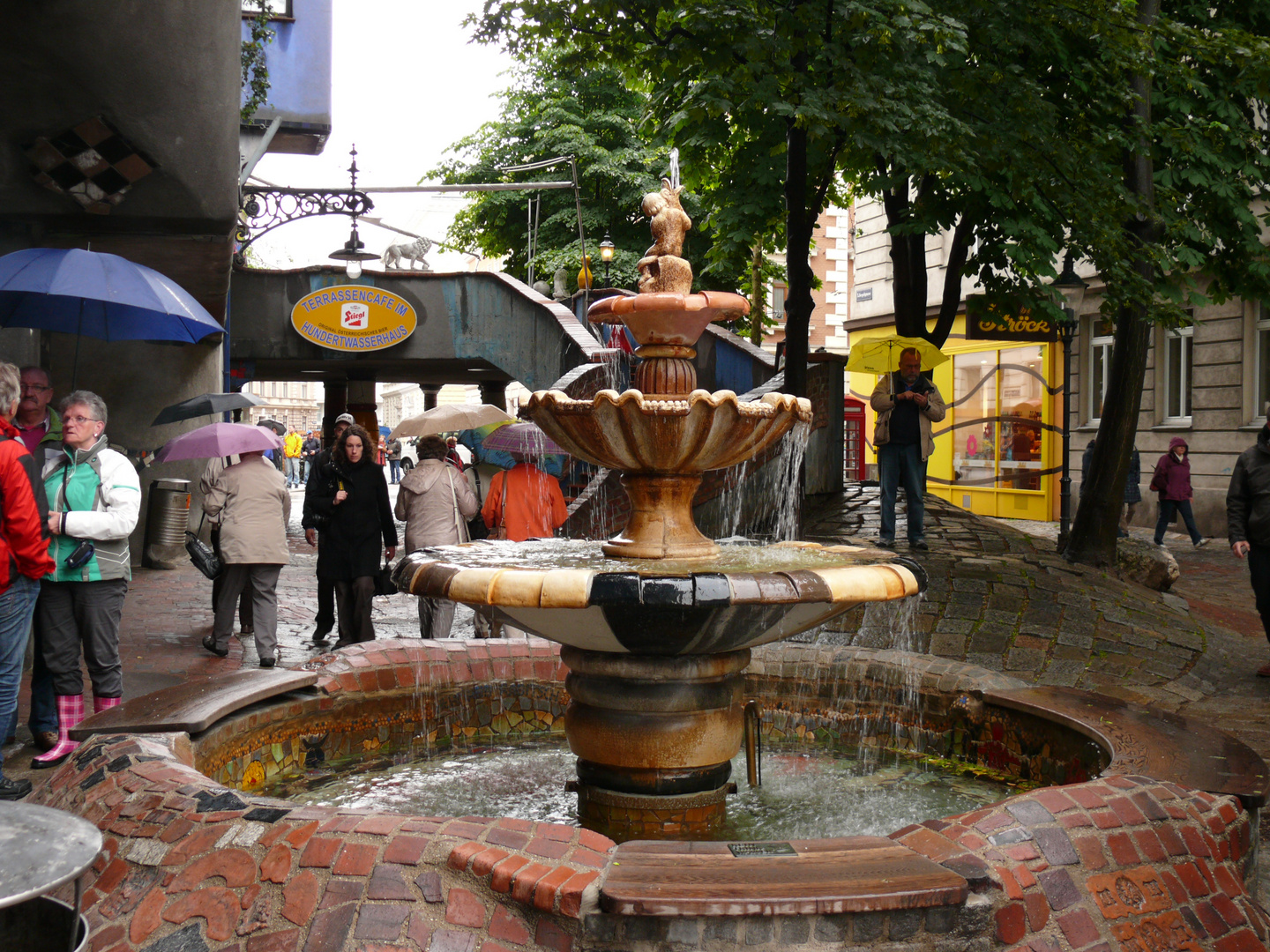 Hundertwasserbrunnen Wien