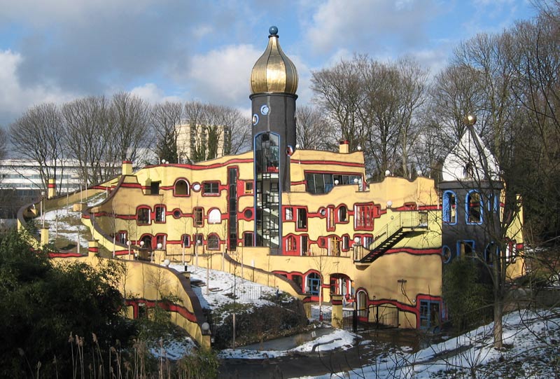 Hundertwasserhaus im Essener Grugapark