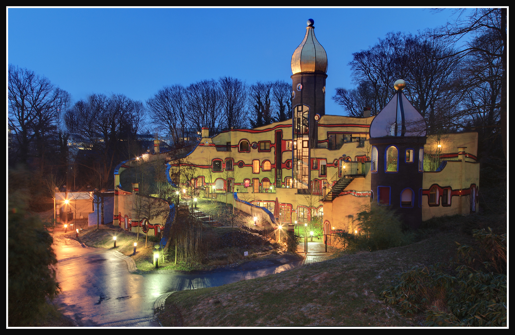 Hundertwasserhaus im Grugapark