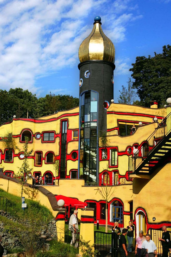 Hundertwasserhaus im Grugapark Essen
