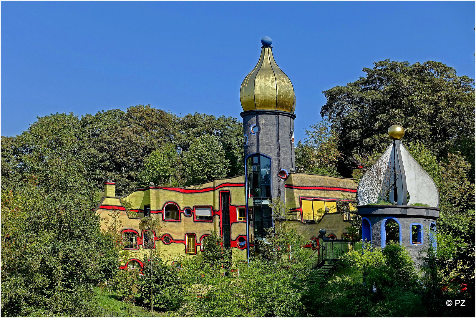 Hundertwasserhaus im Grugapark Essen ...