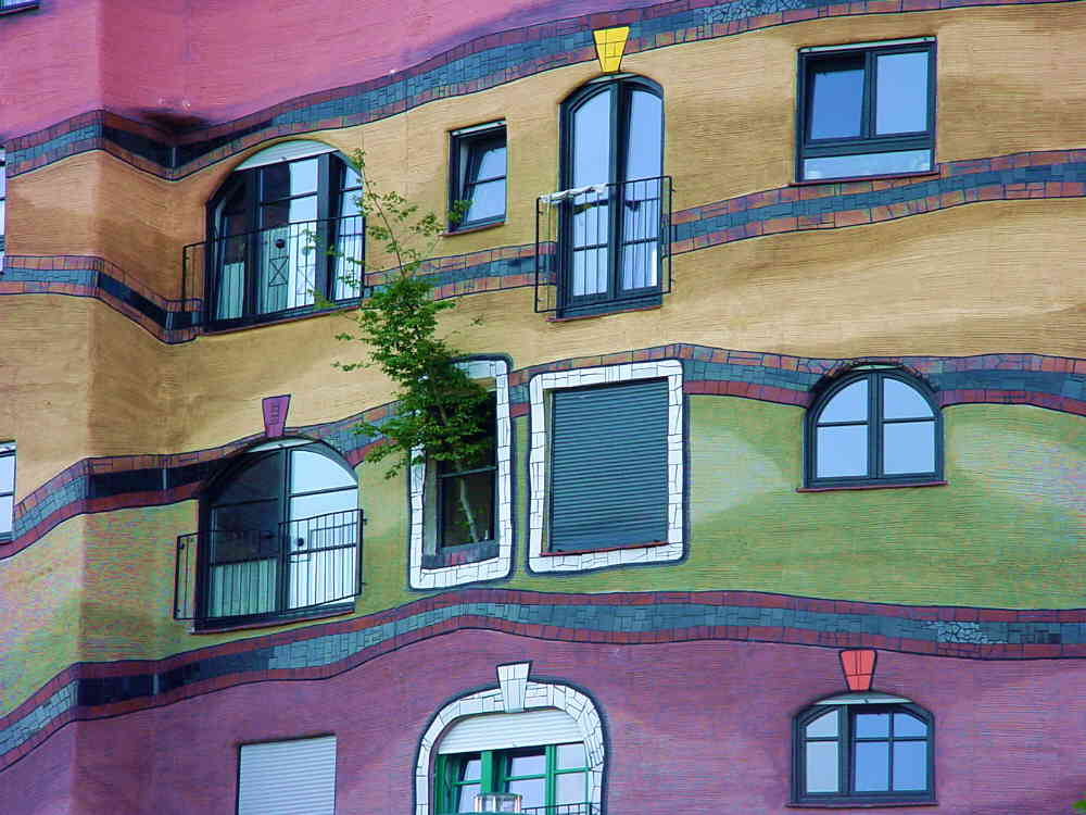 Hundertwasserhaus in Darmstadt