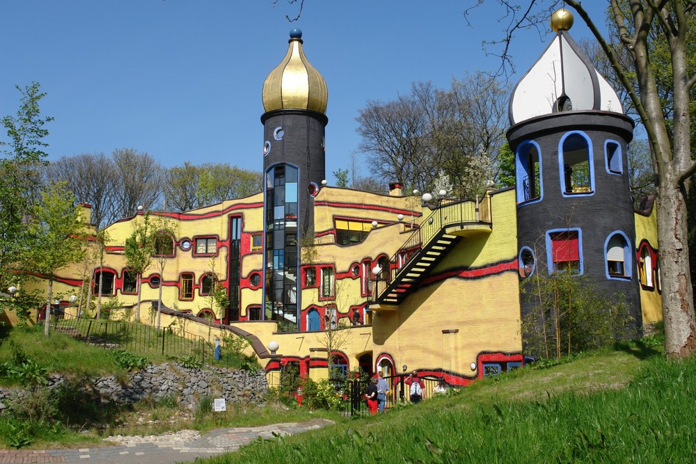 Hundertwasserhaus in der Essener Gruga