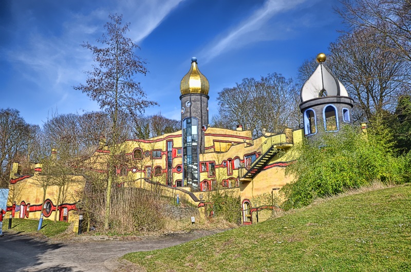 Hundertwasserhaus in der Gruga