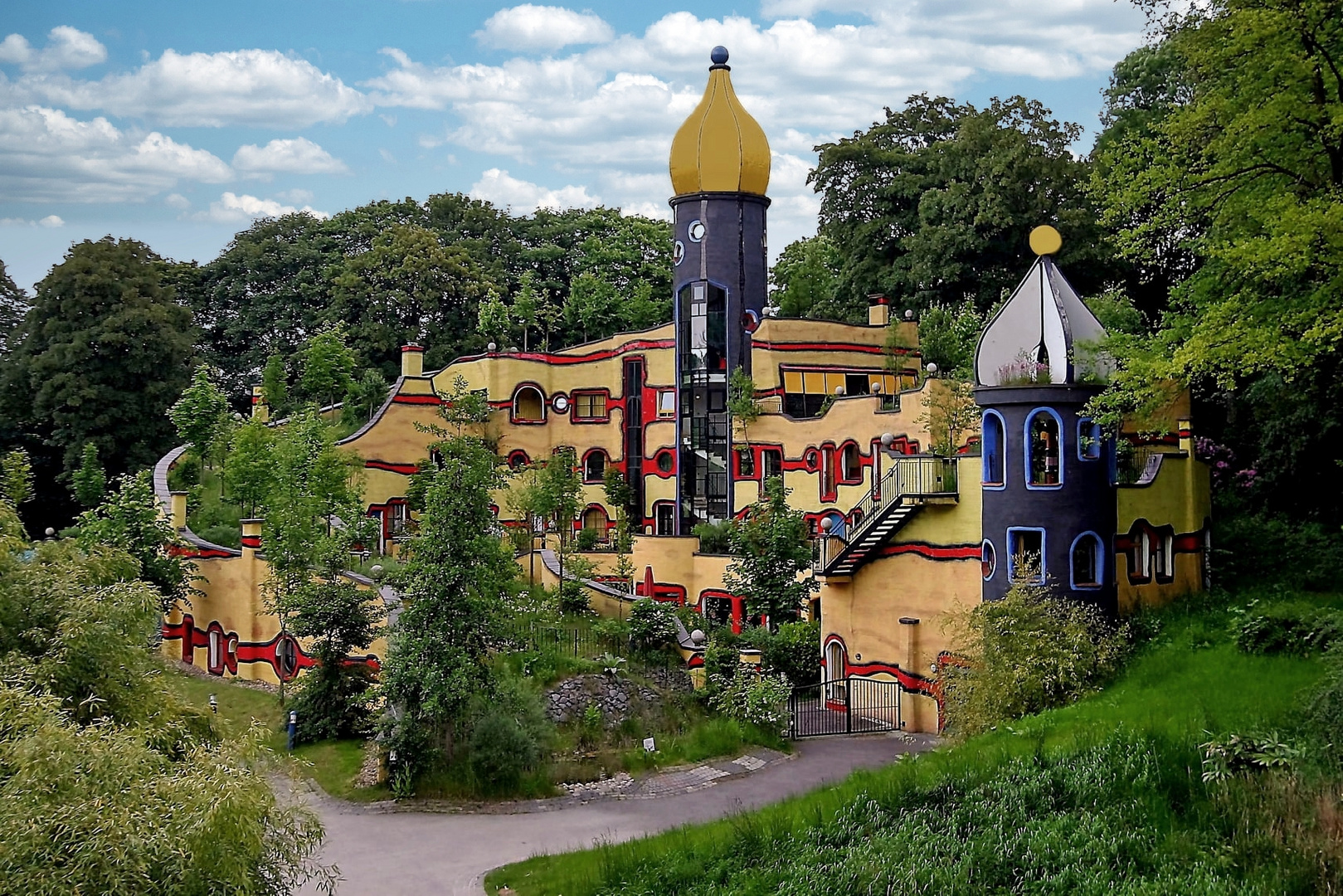 Hundertwasserhaus in Essen...