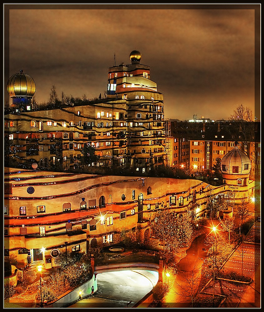 Hundertwasserhaus Waldspirale in Darmstadt RELOADED