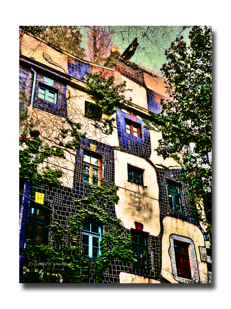 Hundertwasserhaus (Wien Sommer 2013)