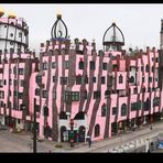 hundertwasser`s "Grüne Zitadelle" in magdeburg