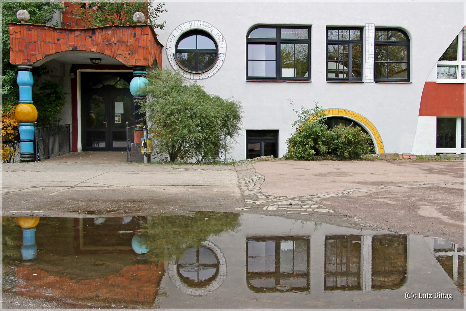 Hundertwasserspiegelung