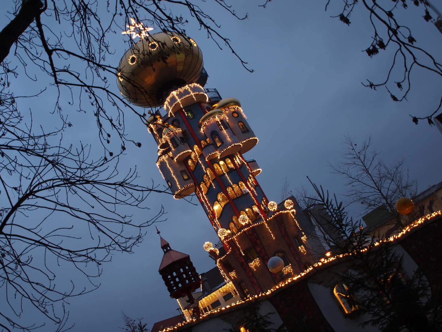 Hundertwasserturm Abendsberg