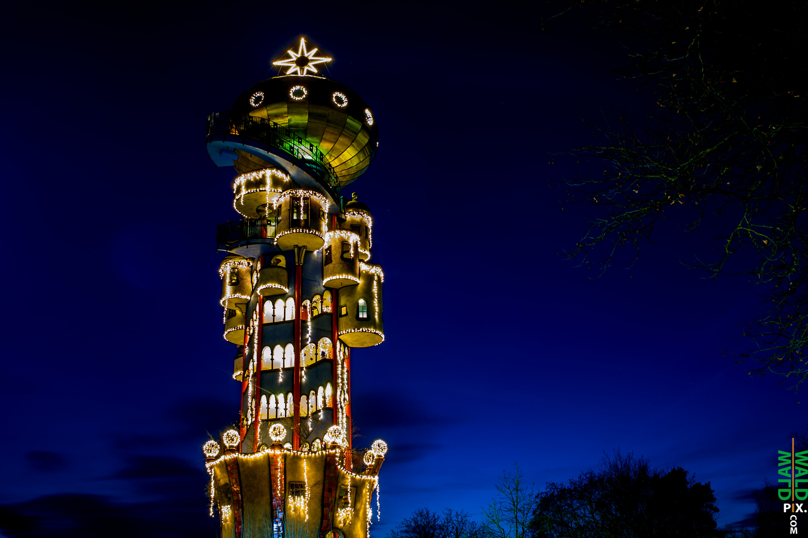 Hundertwasserturm in Abensberg