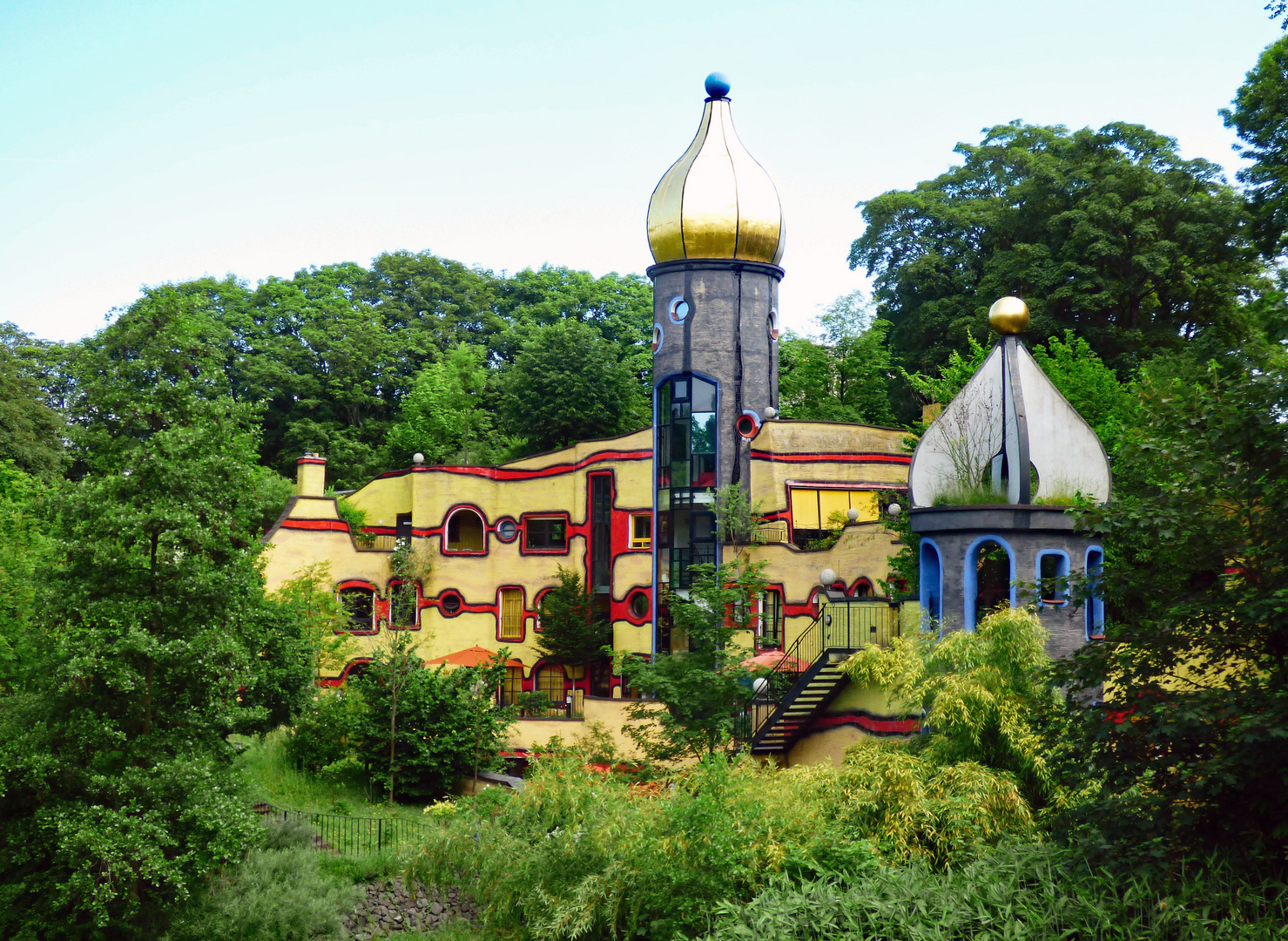 Hunderwasserhaus  GRUGA Essen