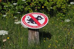 Hundeschild