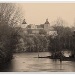 "Hundisburger Steinbruch mit Blick auf´s Schloß"