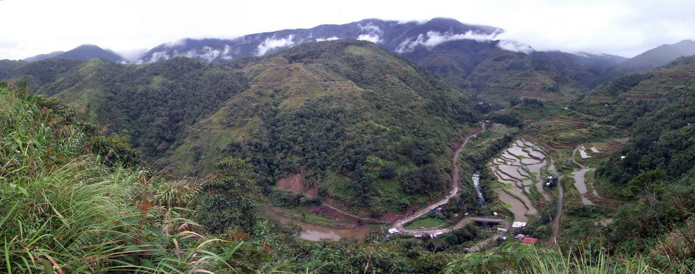 Hungduan near Banaue, Philippinische Kordilleren