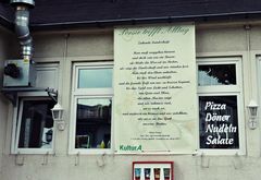 "Hunger auf Poesie"....