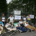 Hungerstreik vor Tor 1