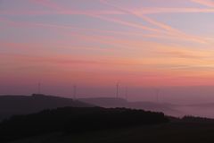 Hunsrück am frühen Morgen