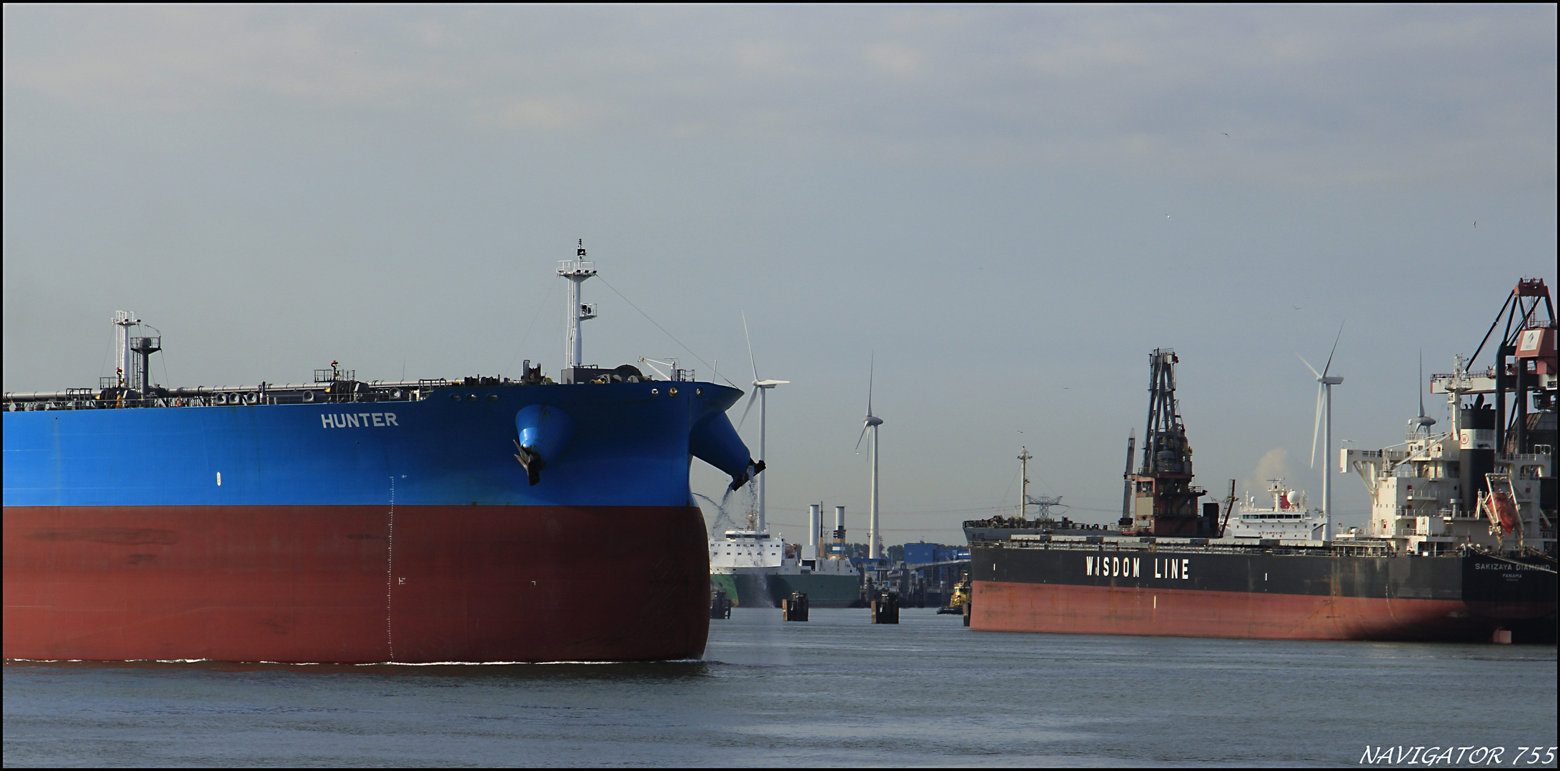 " HUNTER " Crude Oil Tanker, Rotterdam