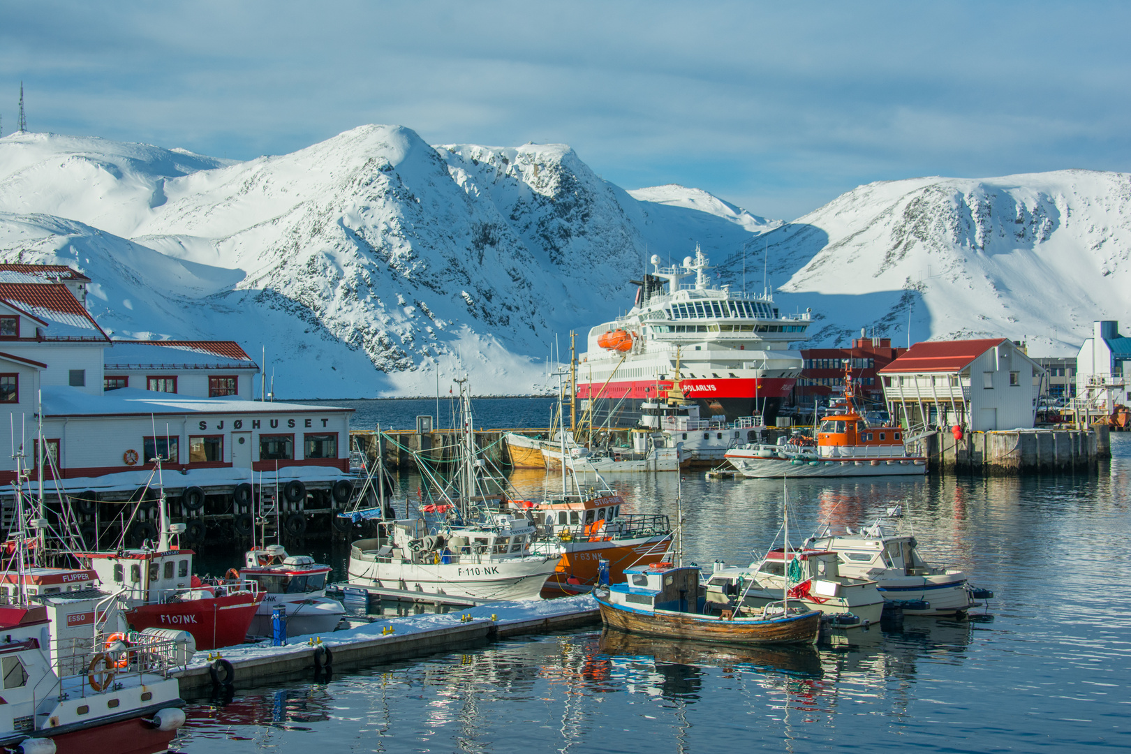 Hunting the Light: Norwegen März 2015, Honningsvåg