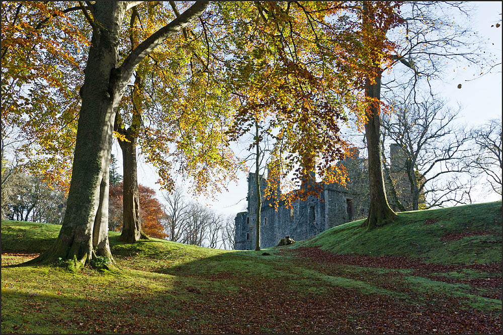 Huntly im Herbst