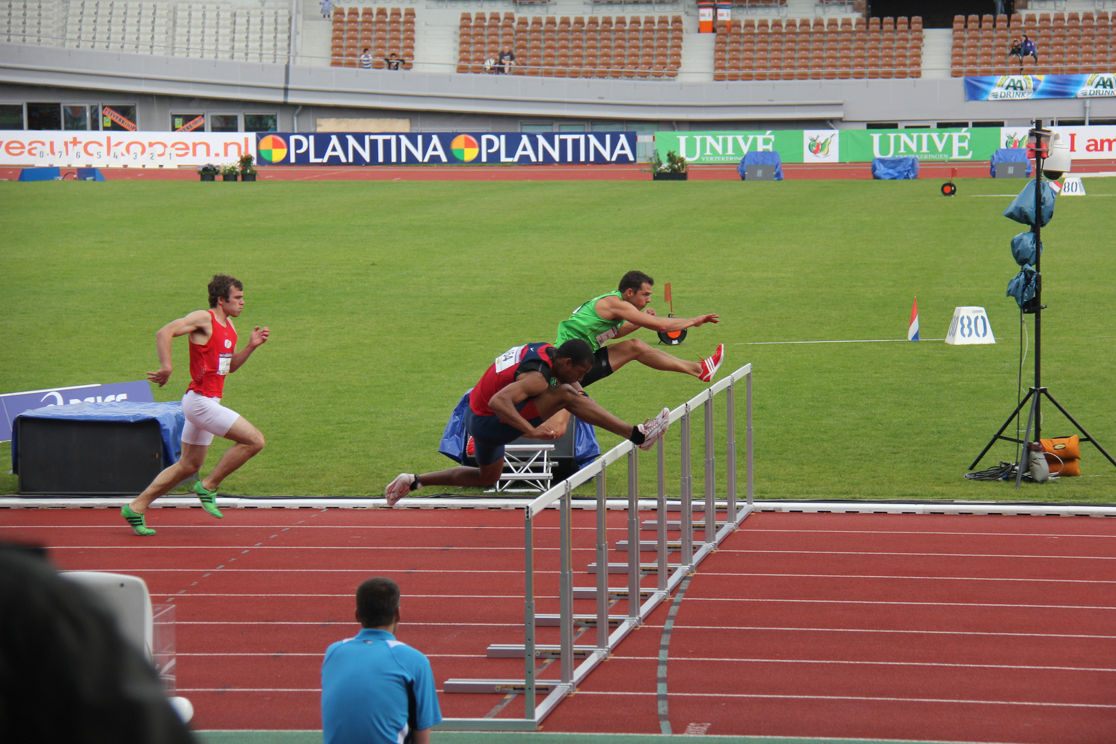 Hurdles Dutch Athlete Championship Amsterdam 2012