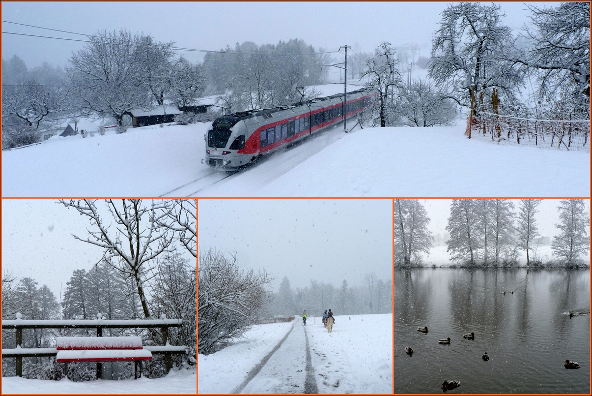 Hurra, l'hiver est arrivé / el invierno ha llegado / der Winter ist da