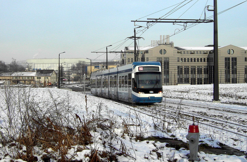 Hurra seit 14.12. hat Zürich eine neue Tramlinie Nr.10..01