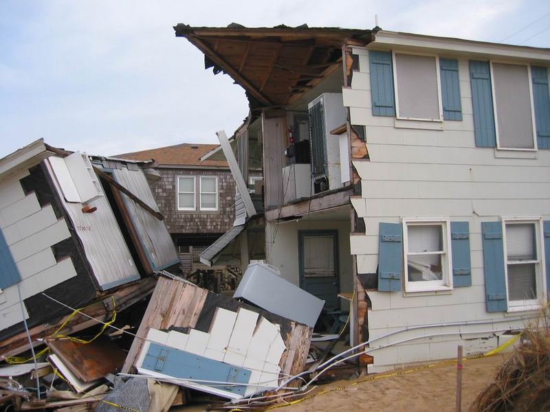 Hurrican bei den Outerbanks (Kitty Hawk NC) 2003