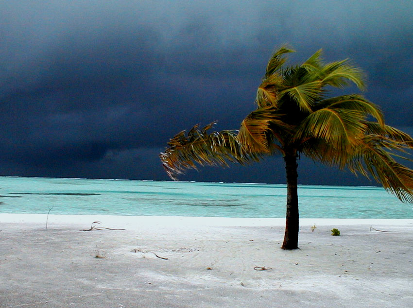 Hurricane, Fun Island, Maldives