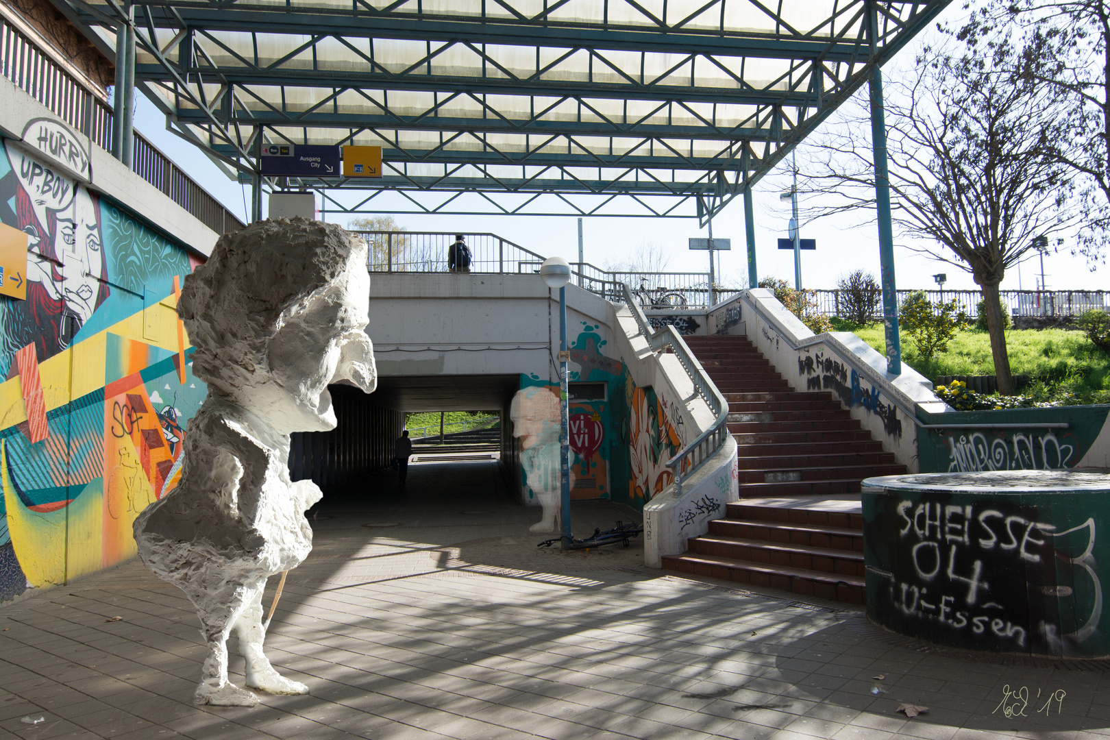 "Hurry up, boy" oder: Der Flaneur am Kleinstadtbahnhof