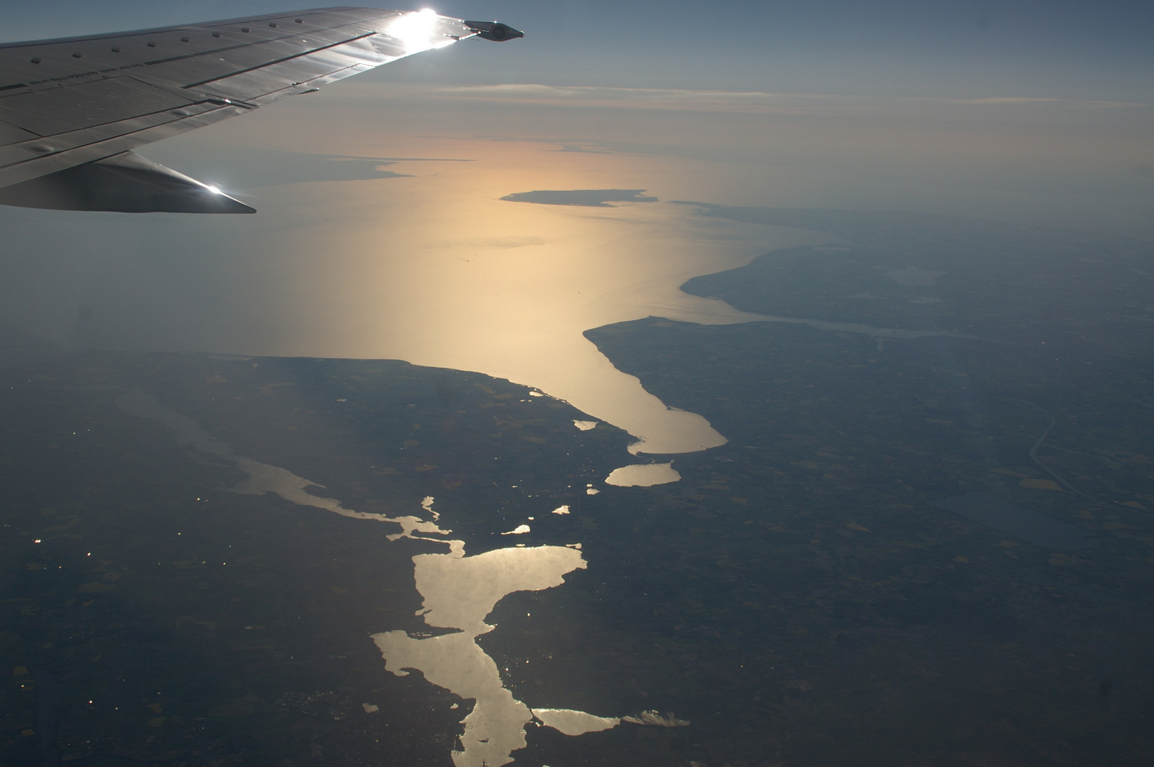 Hurtig, hurtig, über der Ostsee...