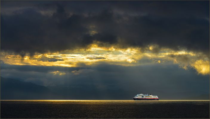 Hurtigrute in Norwegen