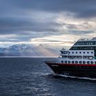 Hurtigruten Schiffsbegegnung