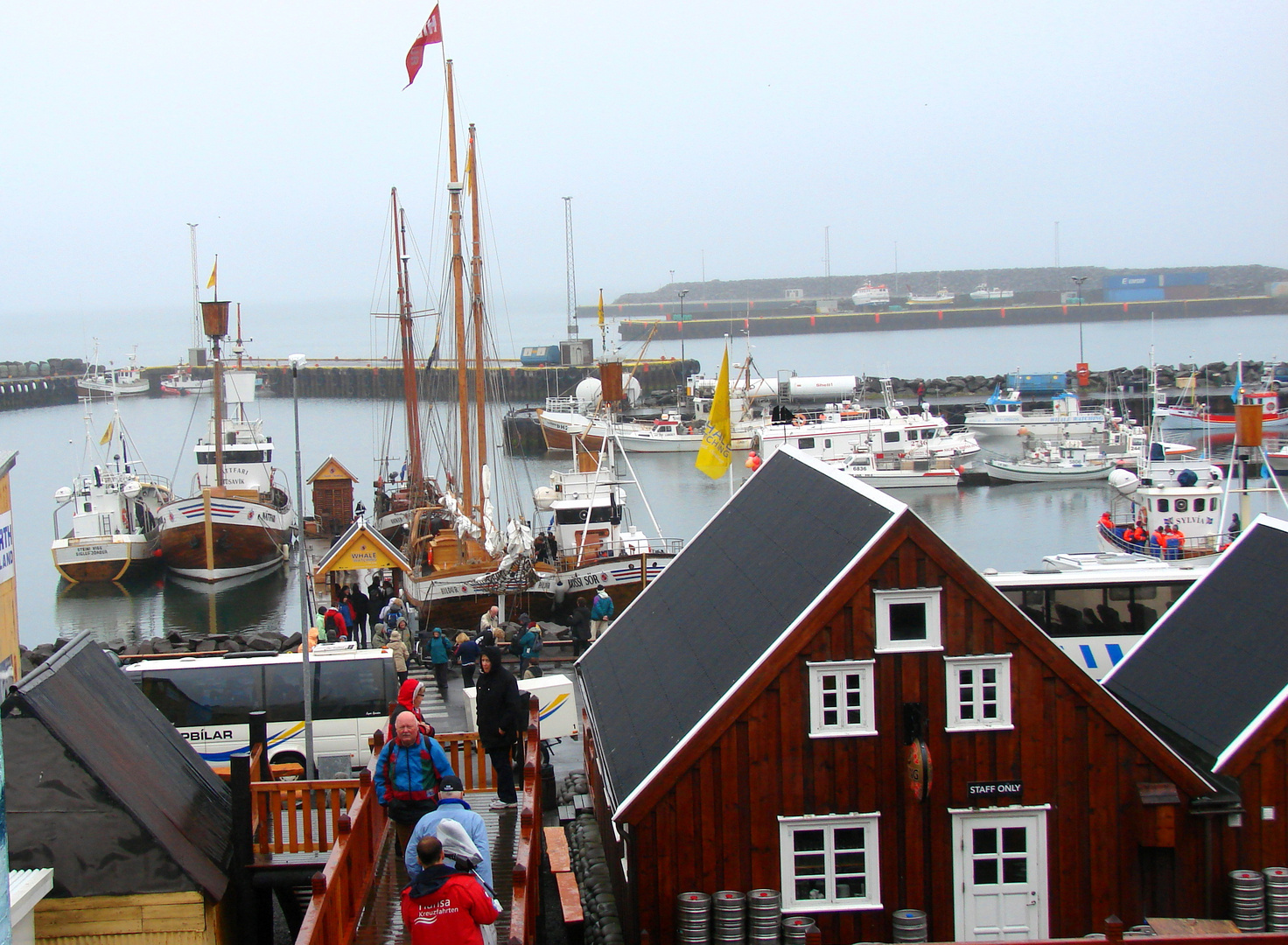 Husavik bei Islandwetter