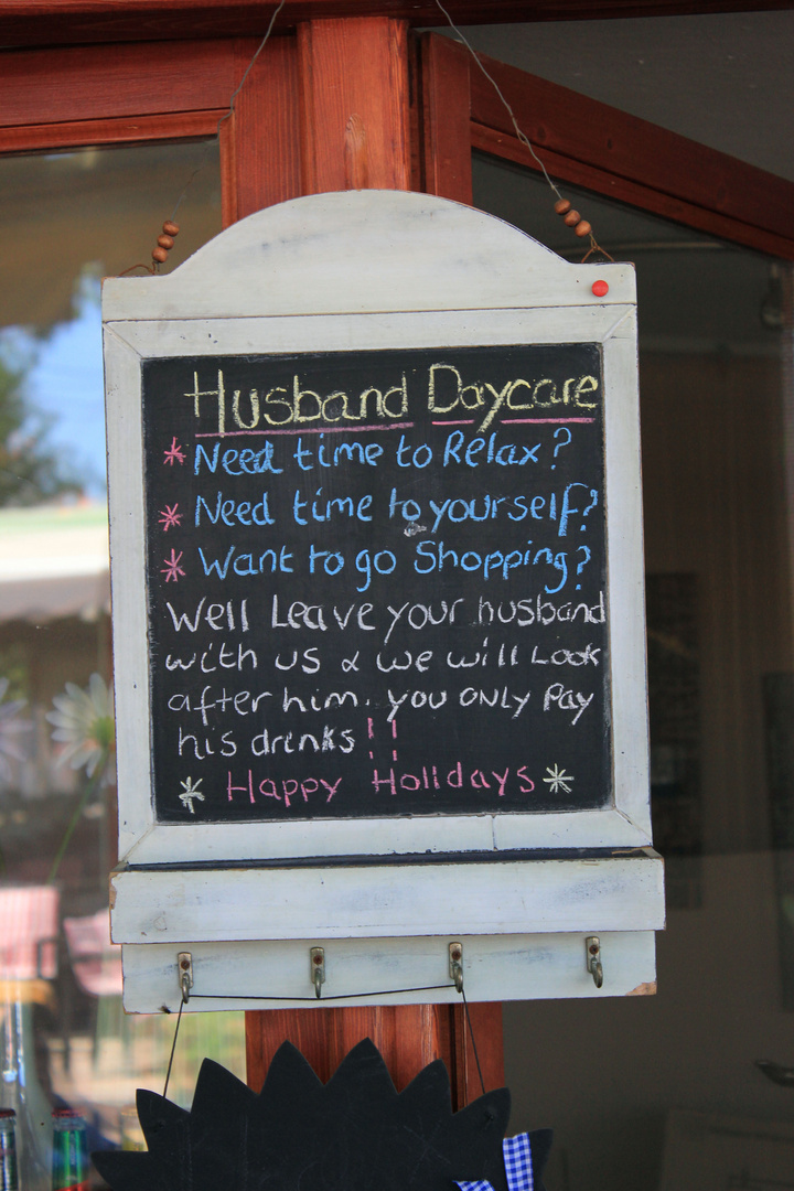 Husband daycare