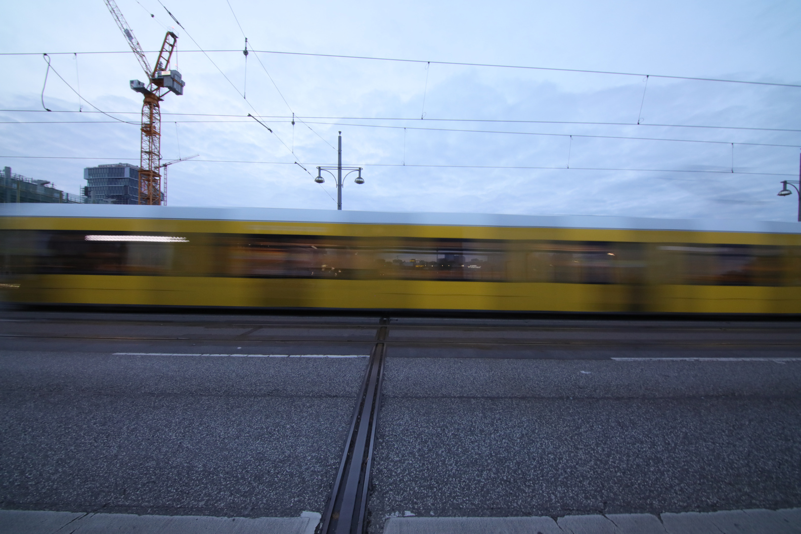 Husch, da war die Straßenbahn vorbei