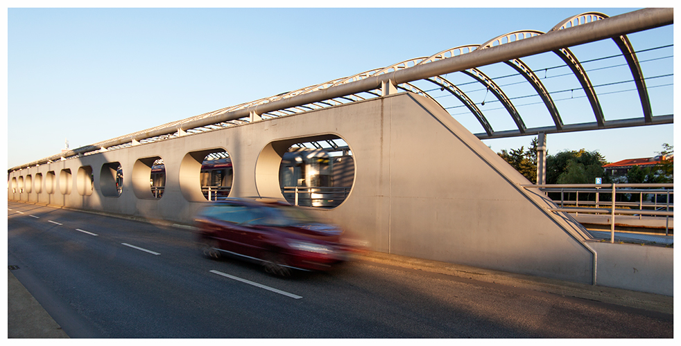 HuschWusch auf der Brücke