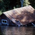 huset går simning