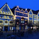 Husum am 1. Advent 2022 zur blauen Stunde