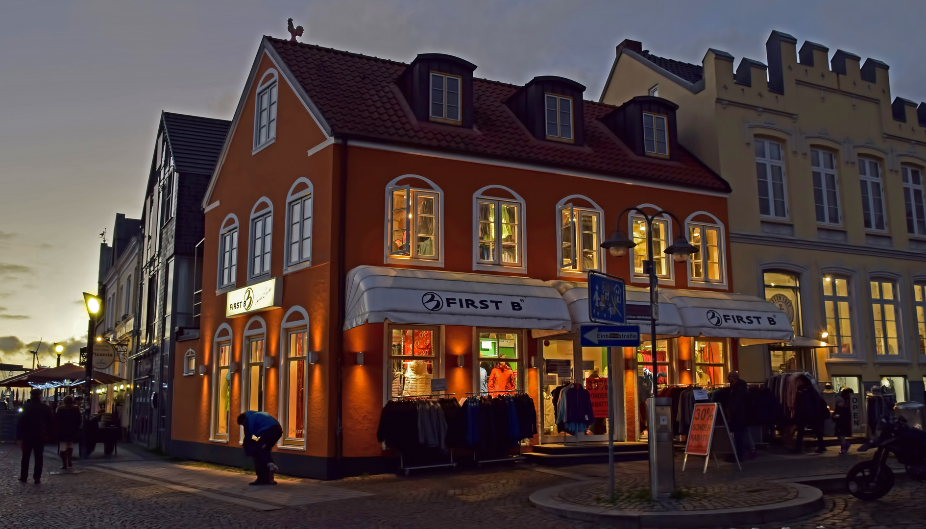 Husum bei Nacht  2